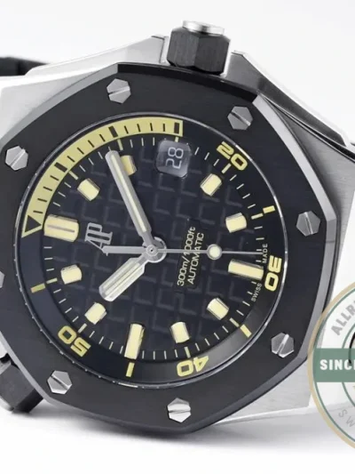Replica Audemars Piguet Royal Oak Offshore Black Dial 42mm 15720CN.OO.A002CA.01 - Budget Luxury Replica Watch