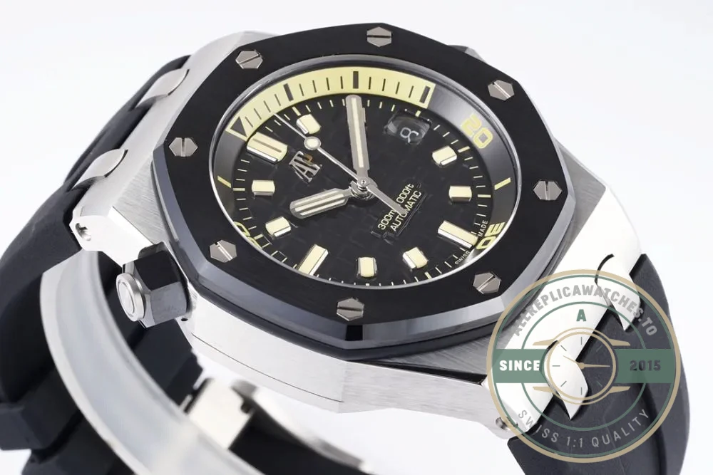 Replica Audemars Piguet Royal Oak Offshore Black Dial 42mm 15720CN.OO.A002CA.01 - Premium Super Clone Watch