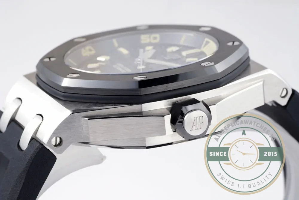 Replica Audemars Piguet Royal Oak Offshore Black Dial 42mm 15720CN.OO.A002CA.01 - Best Quality Replica Watch