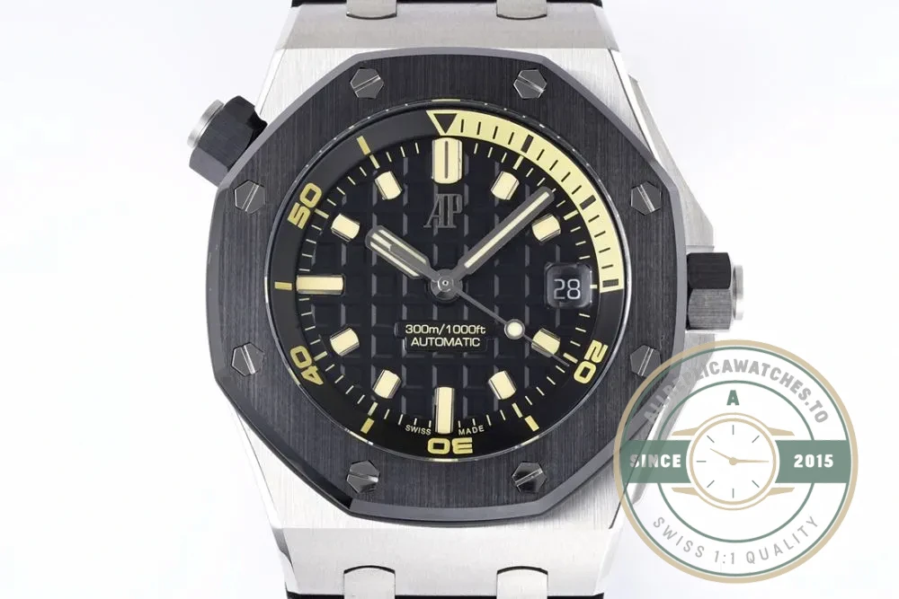 Replica Audemars Piguet Royal Oak Offshore Black Dial 42mm 15720CN.OO.A002CA.01 - Swiss-Made Clone Watch