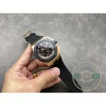 Replica Audemars Piguet Royal Oak Offshore Black Tapisserie Gold Dial 44mm 26401RO.OO.A002CA - Budget Luxury Replica Watch