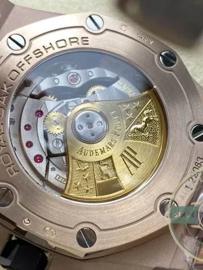 Replica Audemars Piguet Royal Oak Offshore Brown Golden Dial 44mm 26401RO.OO.002CA - Best Quality Replica Watch