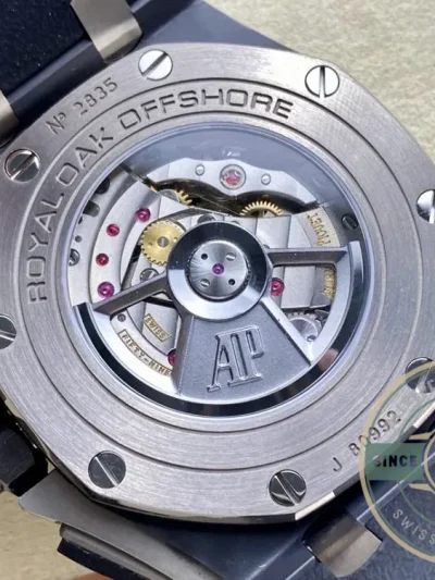 Replica Audemars Piguet Royal Oak Offshore Dark Grey Silver Dial 44mm 26405CE.OO.A002CA.01 - 1:1 Swiss Replica Watch