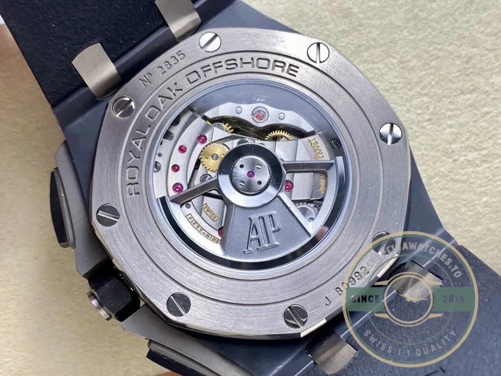 Replica Audemars Piguet Royal Oak Offshore Dark Grey Silver Dial 44mm 26405CE.OO.A002CA.01 - 1:1 Swiss Replica Watch