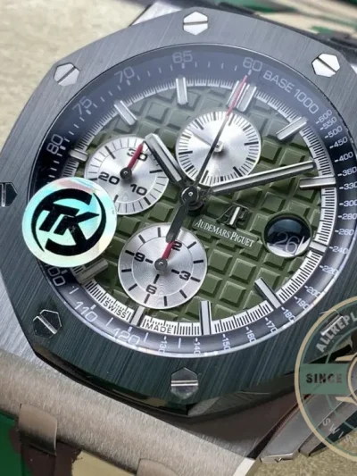Replica Audemars Piguet Royal Oak Offshore Green Dial 44mm 26400SO - Swiss-Made Clone Watch
