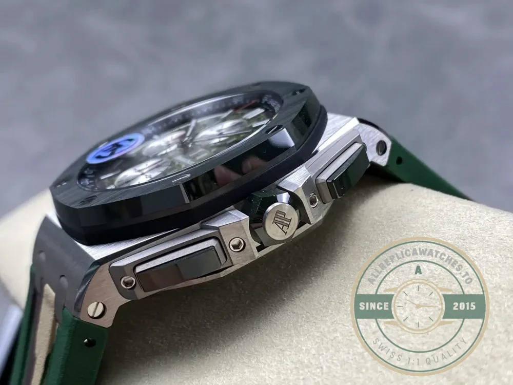 Replica Audemars Piguet Royal Oak Offshore Green Dial 44mm 26400SO - Luxury Replica Watch