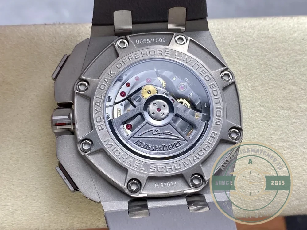 Replica Audemars Piguet Royal Oak Offshore Grey Black Dial 44mm 26568IM.OO.A004CA - Best Quality Replica Watch
