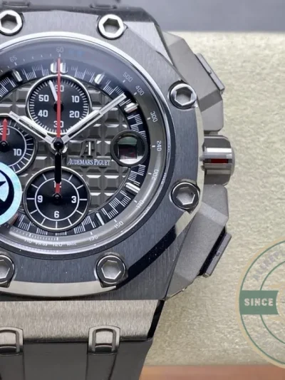 Replica Audemars Piguet Royal Oak Offshore Grey Black Dial 44mm 26568IM.OO.A004CA - Affordable Super Clone Watch