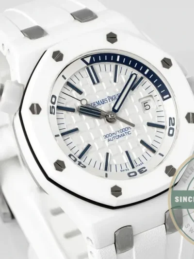 Replica Audemars Piguet Royal Oak Offshore White Dial 42mm 15707CB.OO.A010CA.01 - Affordable Luxury Replica Timepiece