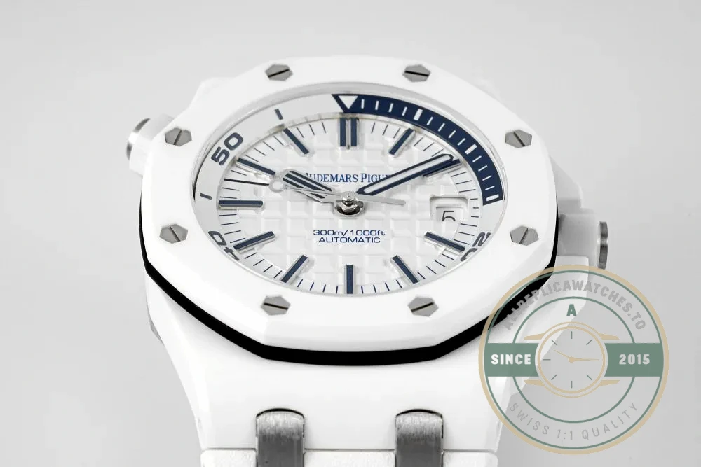 Replica Audemars Piguet Royal Oak Offshore White Dial 42mm 15707CB.OO.A010CA.01 - Premium Super Clone Watch