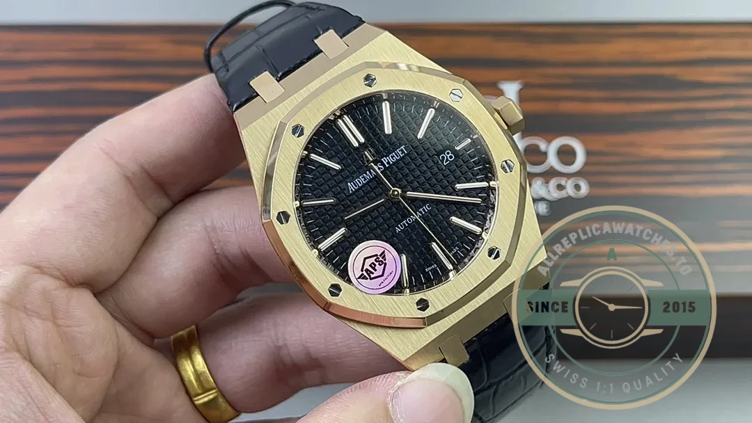 Replica Audemars Piguet Royal Oak Black, 41 mm Ref. 15400OR.OO.D002CR.01 - Affordable Luxury Replica Timepiece