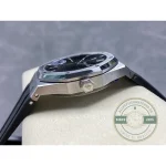Replica Audemars Piguet Royal Oak Black Dial, Rubber 15500ST.OO.1220ST.03 41mm - Affordable Super Clone Watch