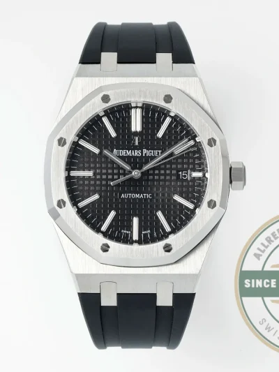 Replica Audemars Piguet Royal Oak Black, Rubber 15400ST.OO.1220ST.01 - Top-Tier Swiss Replica Watch