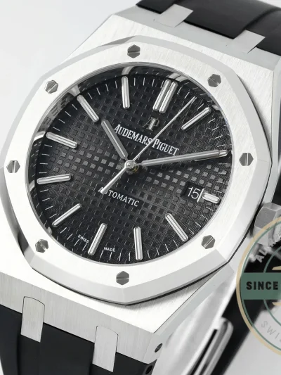 Replica Audemars Piguet Royal Oak Black, Rubber 15400ST.OO.1220ST.01 - Luxury Replica Watch