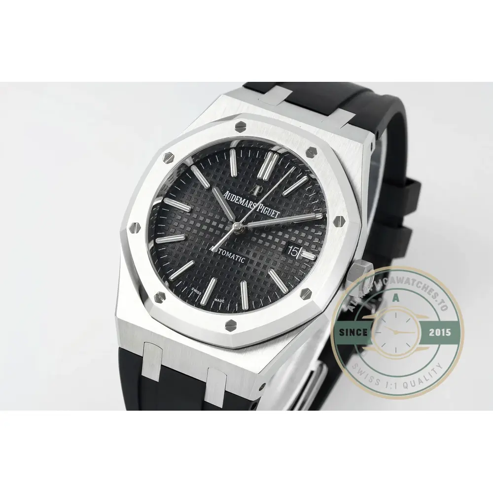 Replica Audemars Piguet Royal Oak Black, Rubber 15400ST.OO.1220ST.01 - Luxury Replica Watch