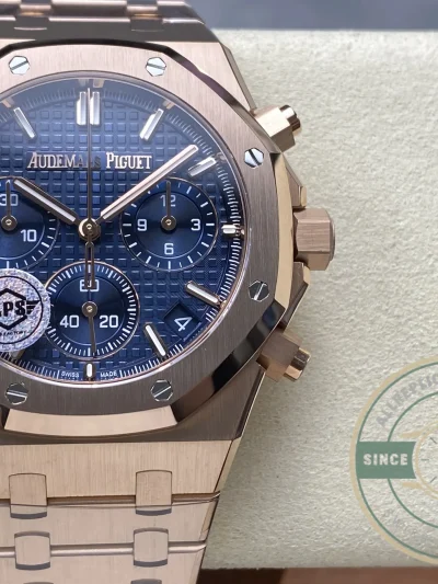 Replica Audemars Piguet Royal Oak Blue Dial 26240OR.OO.1320OR.05 - Swiss Movement Replica Watch