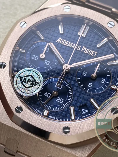 Replica Audemars Piguet Royal Oak Blue Dial 26240OR.OO.1320OR.05 - Affordable Super Clone Watch