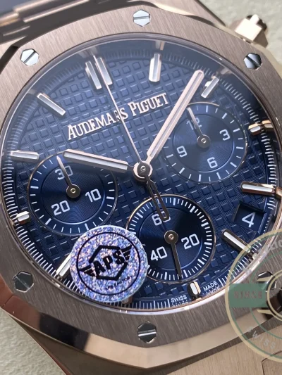 Replica Audemars Piguet Royal Oak Blue Dial 26240OR.OO.1320OR.05 - 1:1 Swiss Replica Watch