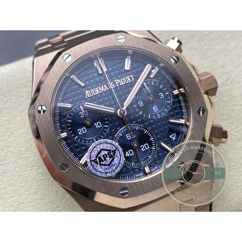 Replica Audemars Piguet Royal Oak Blue Dial 26240OR.OO.1320OR.05 - 1:1 Swiss Replica Watch