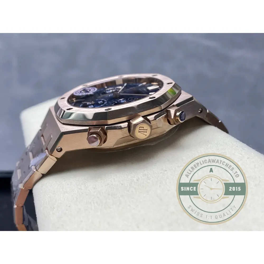 Replica Audemars Piguet Royal Oak Blue Dial 26240OR.OO.1320OR.05 - High-Grade Replica Watch