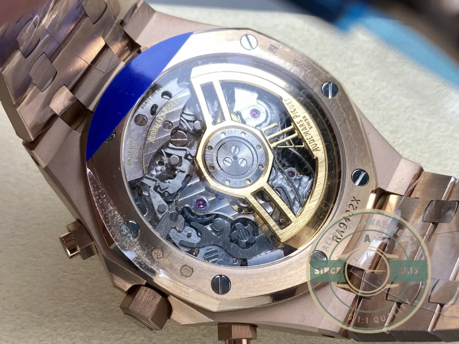 Replica Audemars Piguet Royal Oak Blue Dial 26240OR.OO.1320OR.05 - Budget Luxury Replica Watch