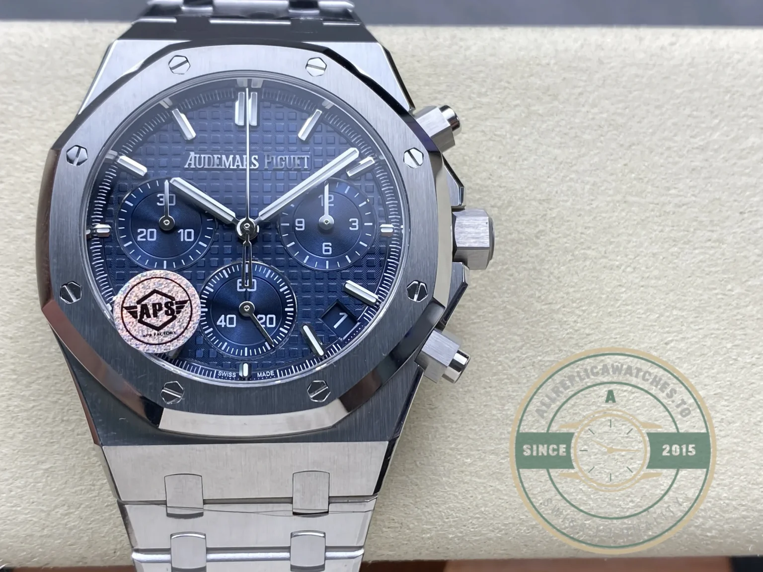 Replica Audemars Piguet Royal Oak Blue Dial 26240ST.OO.1320ST.05 - Affordable Super Clone Watch