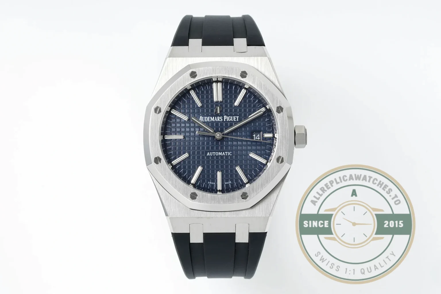 Replica Audemars Piguet Royal Oak Blue, Rubber 15400ST.OO.1220ST.03 - Affordable Super Clone Watch