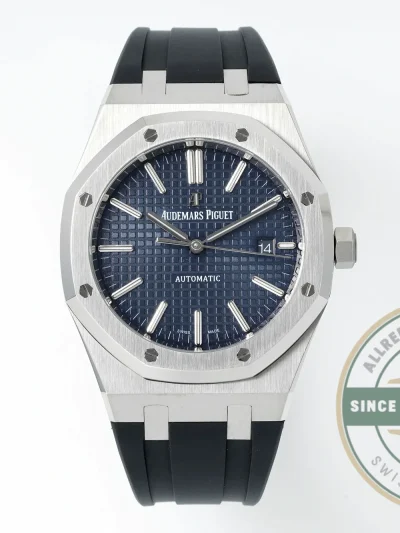 Replica Audemars Piguet Royal Oak Blue, Rubber 15400ST.OO.1220ST.03 - Affordable Super Clone Watch