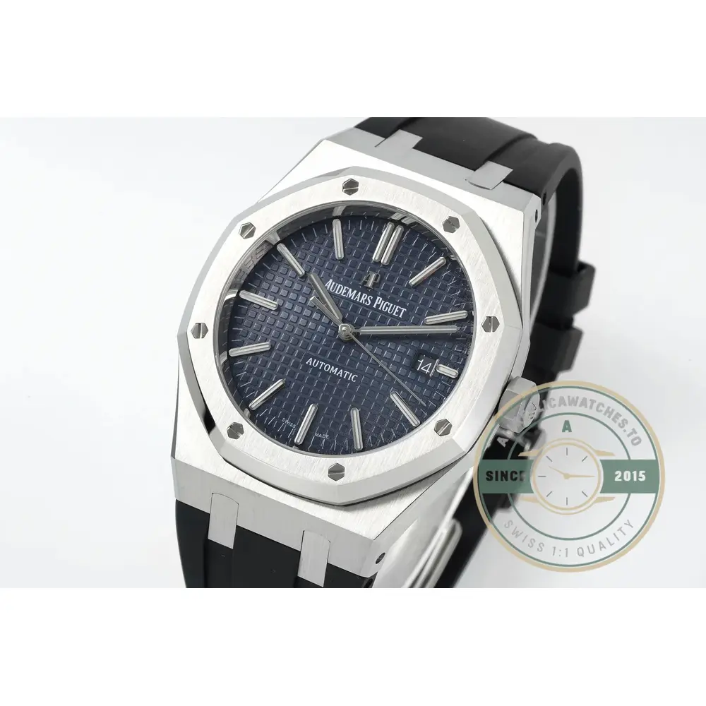 Replica Audemars Piguet Royal Oak Blue, Rubber 15400ST.OO.1220ST.03 - Affordable Super Clone Watch