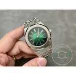 Superclone Audemars Piguet Royal Oak Smoked green, 39 mm Ref. 15202PT.OO.1240PT.01 - Swiss-Made Clone Watch