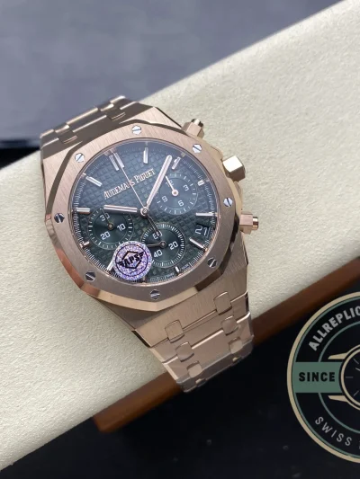 Replica Audemars Piguet Royal Oak Green Dial 26240OR.OO.1320OR.08 - 1:1 Swiss Replica Watch