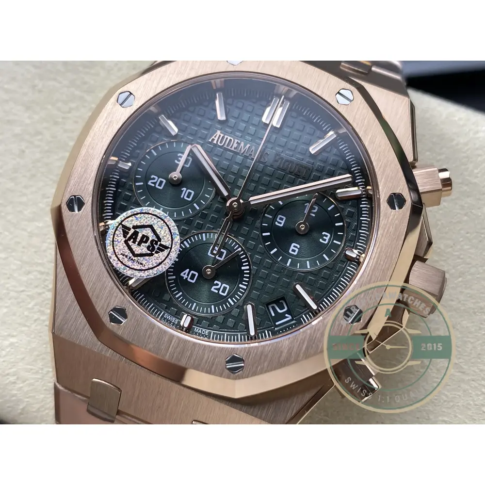 Replica Audemars Piguet Royal Oak Green Dial 26240OR.OO.1320OR.08 - Affordable Luxury Replica Timepiece