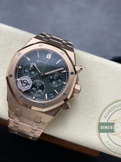 Replica Audemars Piguet Royal Oak Green Dial 26240OR.OO.1320OR.08 - Swiss-Made Clone Watch