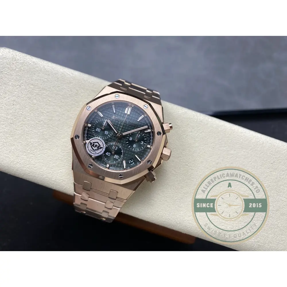 Replica Audemars Piguet Royal Oak Green Dial 26240OR.OO.1320OR.08 - Swiss-Made Clone Watch