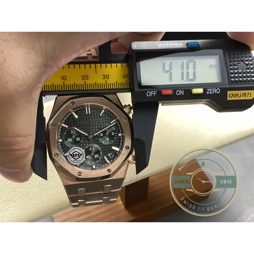 Replica Audemars Piguet Royal Oak Green Dial 26240OR.OO.1320OR.08 - Top-Tier Swiss Replica Watch