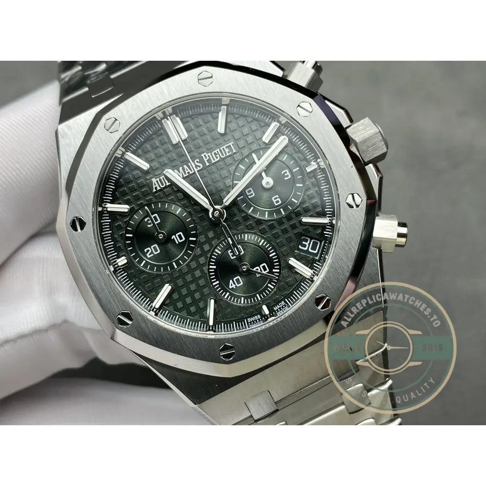 Replica Audemars Piguet Royal Oak Green Dial 26240ST.OO.1320ST.08 - Swiss Movement Replica Watch