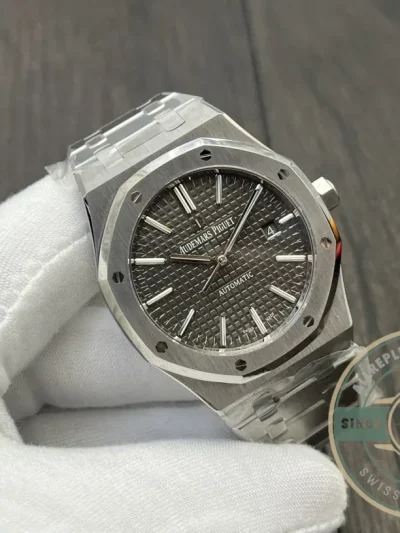 Replica Audemars Piguet Royal Oak Grey Dial 15400ST.OO.1220ST.04 - Premium Super Clone Watch