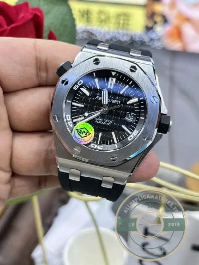 Replica Audemars Piguet Royal Oak Offshore Black Dial 42mm 26408OR.OO.A010CA.01 - Top-Tier Swiss Replica Watch
