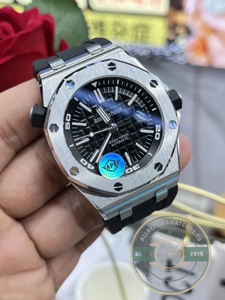 Replica Audemars Piguet Royal Oak Offshore Black Dial 42mm 26408OR.OO.A010CA.01 - Swiss-Made Clone Watch