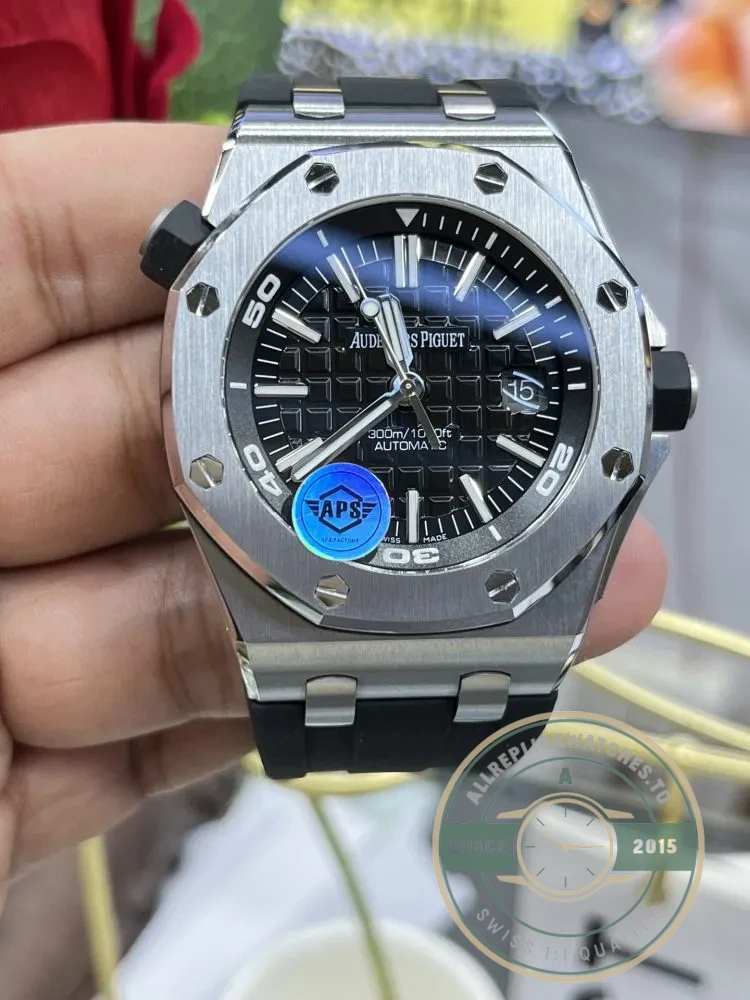 Replica Audemars Piguet Royal Oak Offshore Black Dial 42mm 26408OR.OO.A010CA.01 - Affordable Luxury Replica Timepiece