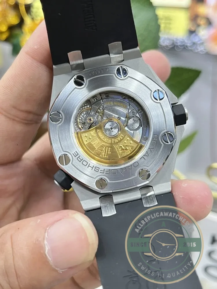 Replica Audemars Piguet Royal Oak Offshore Black Dial 42mm 26408OR.OO.A010CA.01 - 1:1 Swiss Replica Watch
