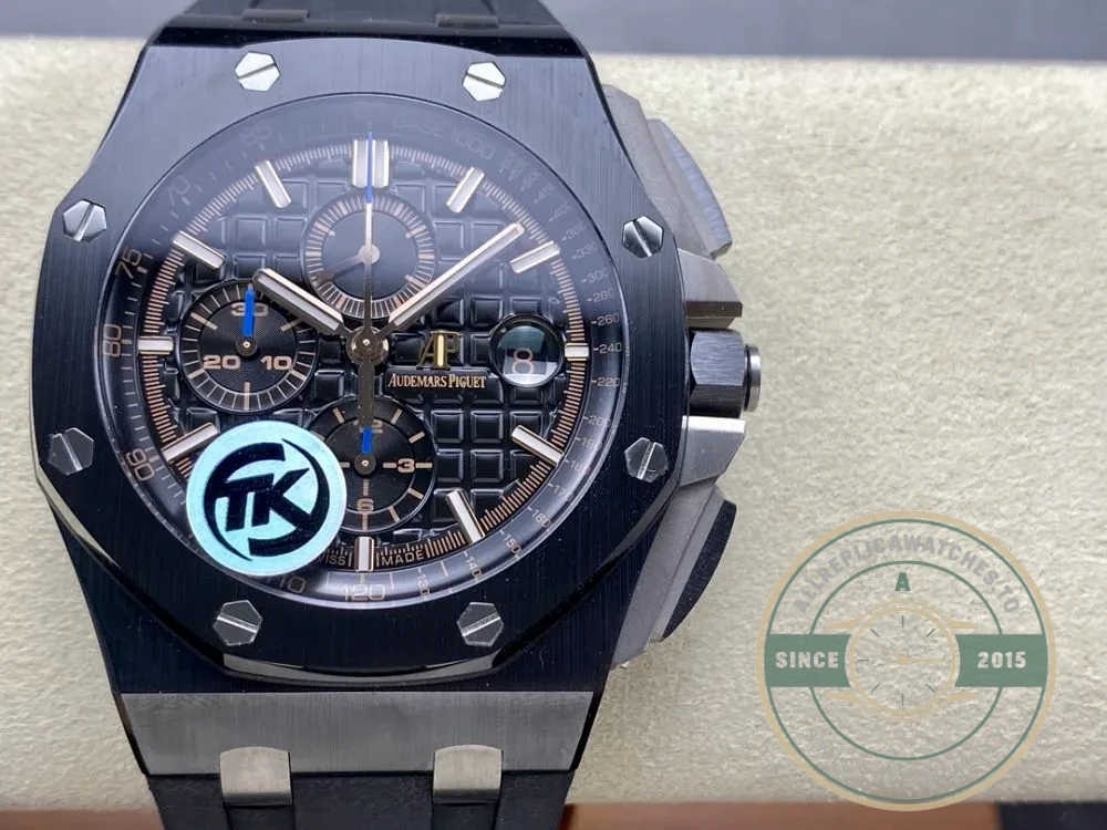 Replica Audemars Piguet Royal Oak Offshore Black Dial 44mm 26405CE.OO.A002CA - Swiss-Made Clone Watch