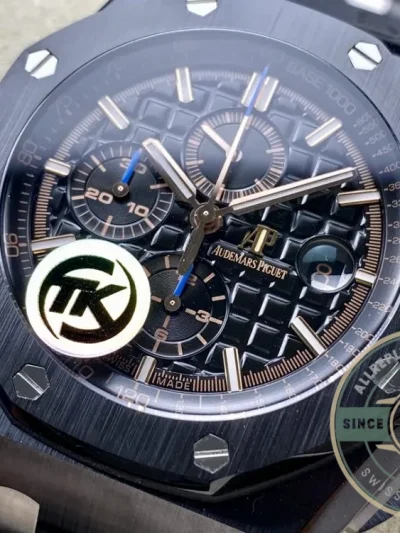 Replica Audemars Piguet Royal Oak Offshore Black Dial 44mm 26405CE.OO.A002CA - Affordable Super Clone Watch