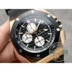 Replica Audemars Piguet Royal Oak Offshore Black Tapisserie Dial 44mm 26401RO.OO.A002CA - Affordable Luxury Replica Timepiece