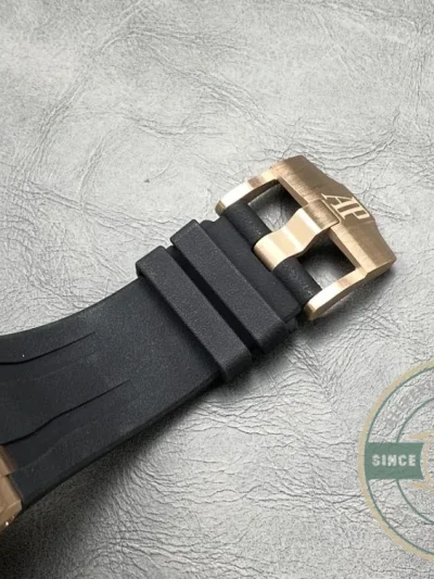 Replica Audemars Piguet Royal Oak Offshore Black Tapisserie Dial 44mm 26401RO.OO.A002CA - Luxury Replica Watch