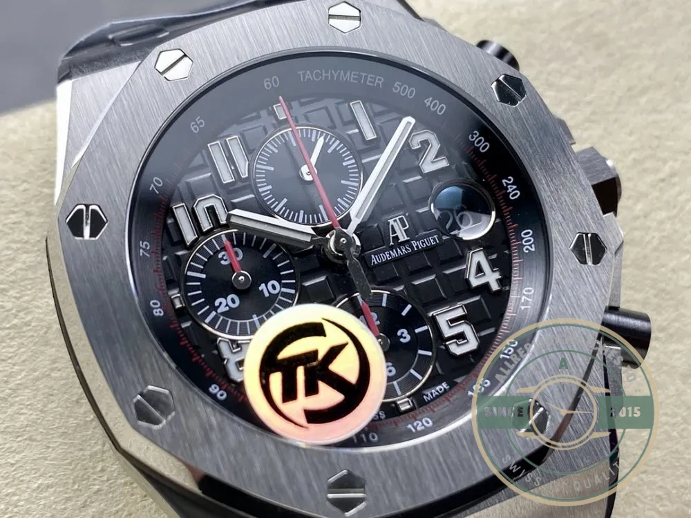 Replica Audemars Piguet Royal Oak Offshore Black sub Dial 44mm 26470ST.OO.A101CR - Premium Super Clone Watch