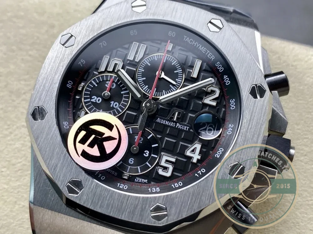 Replica Audemars Piguet Royal Oak Offshore Black sub Dial 44mm 26470ST.OO.A101CR - High-Grade Replica Watch