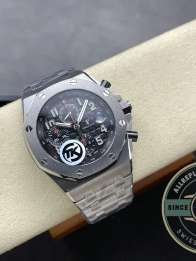 Replica Audemars Piguet Royal Oak Offshore Black sub Dial 44mm 26470ST.OO.A101CR - Factory Super Clone Watch
