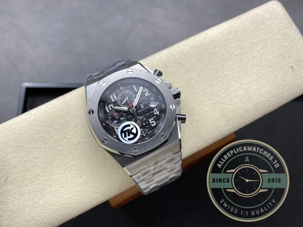Replica Audemars Piguet Royal Oak Offshore Black sub Dial 44mm 26470ST.OO.A101CR - Factory Super Clone Watch