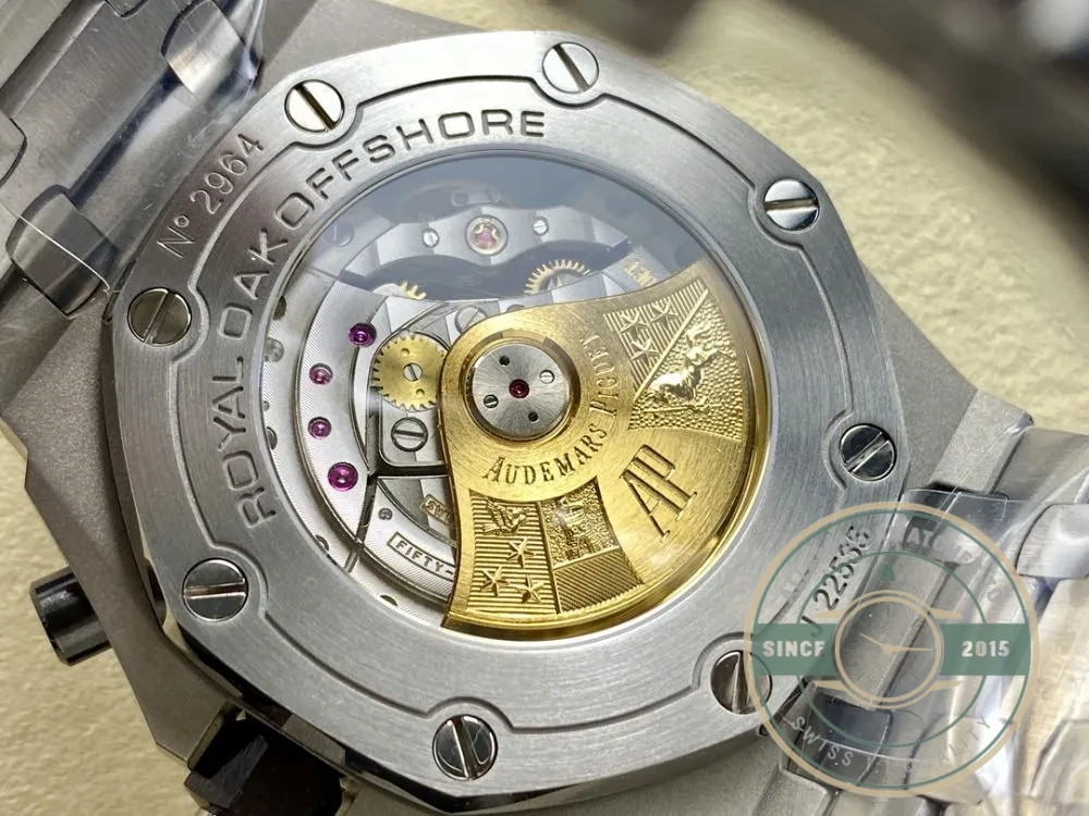 Replica Audemars Piguet Royal Oak Offshore Black sub Dial 44mm 26470ST.OO.A101CR - Budget Luxury Replica Watch